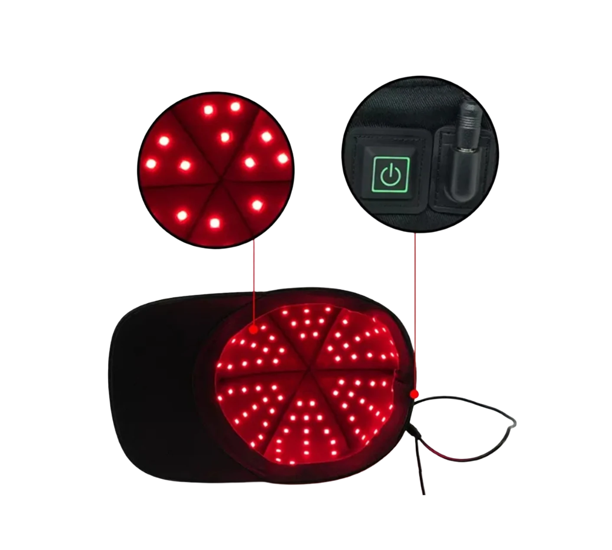 Unisex LED Hair Growth Cap — Everyday Light Therapy