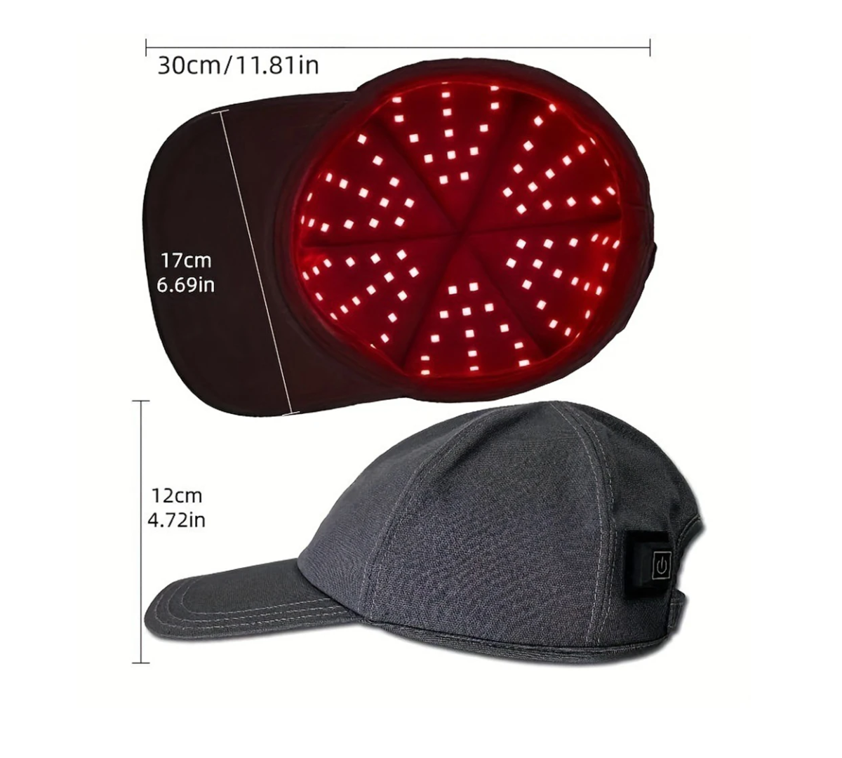 Unisex LED Hair Growth Cap — Everyday Light Therapy