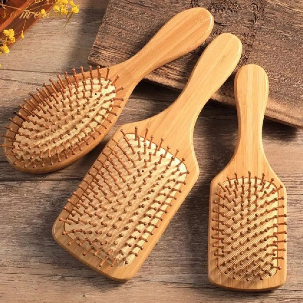 Bamboo Hair Brush (3 options available)