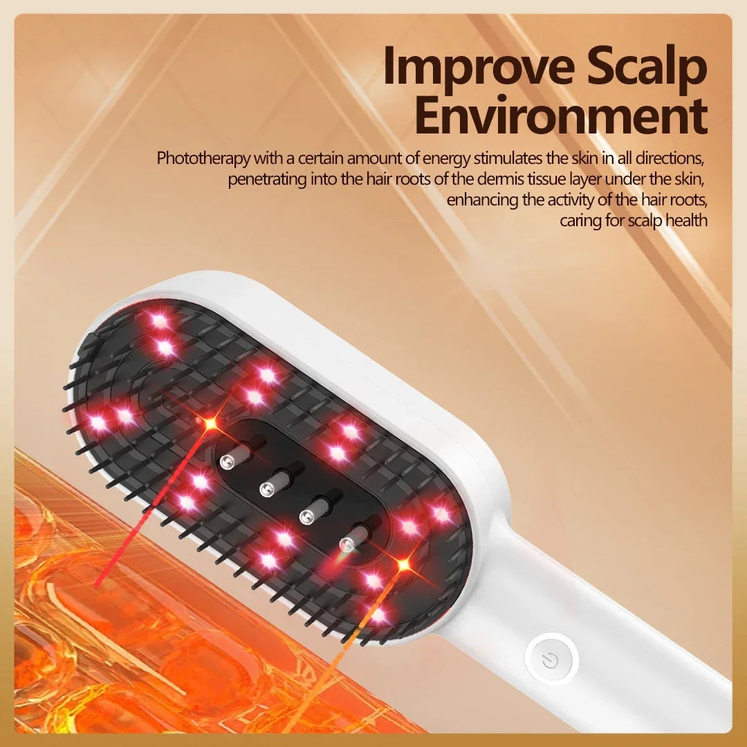 Dual LED Light Therapy Hair Growth Comb