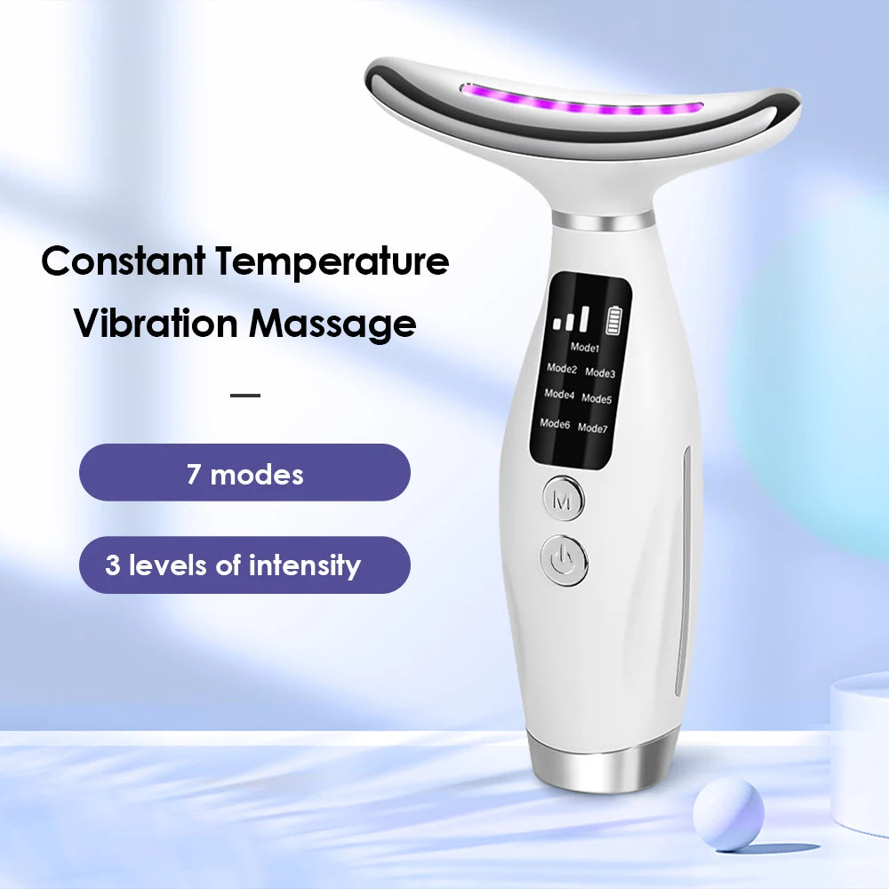 7-Color LED Therapy Facial Device — Revive Wand