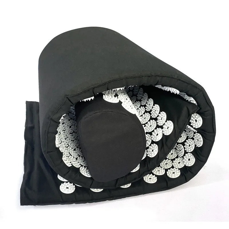 Acupressure Mat and Pillow Set — Head & Body Pressure Therapy