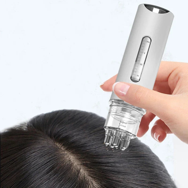 Mini Scalp Massager with Liquid Applicator