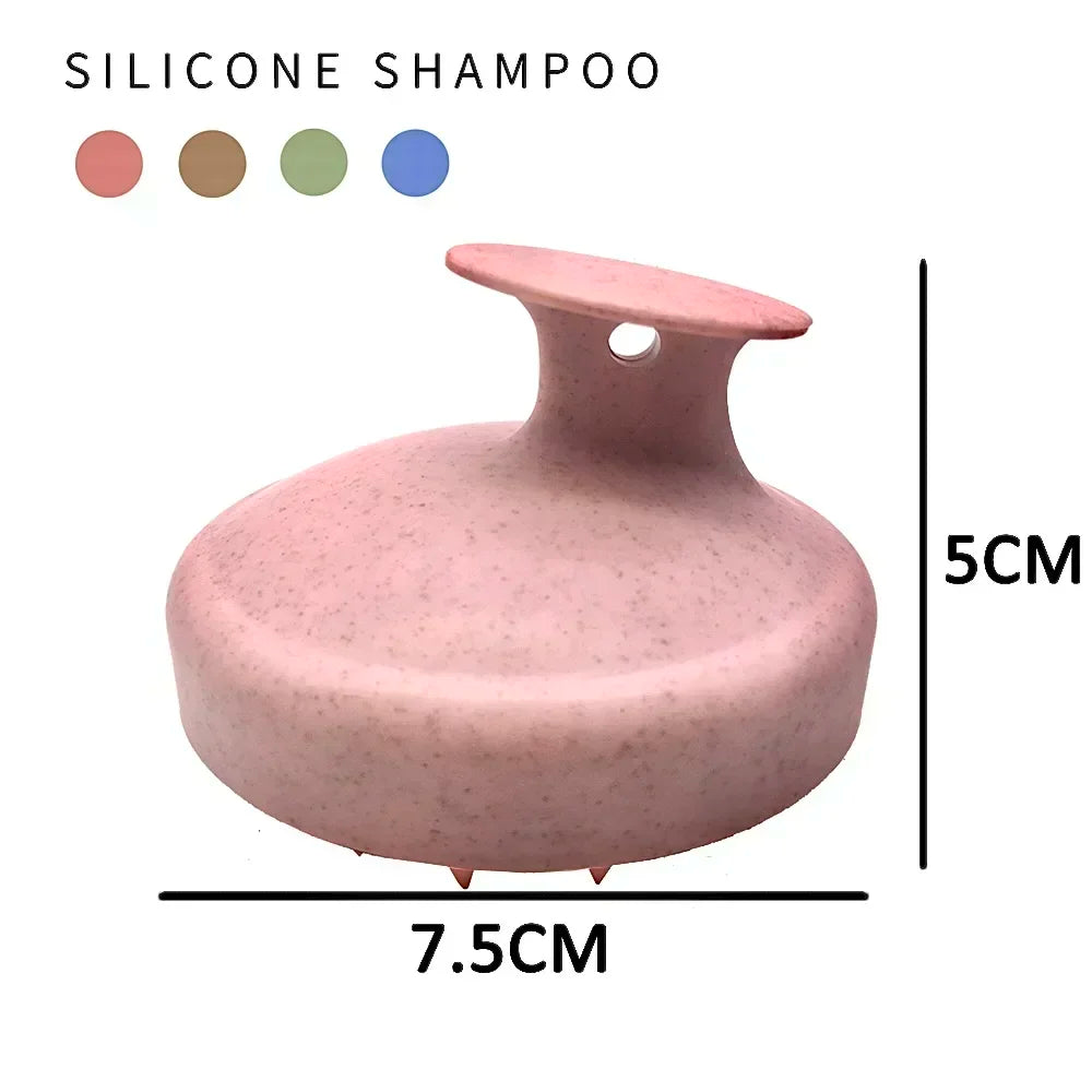 Silicone Shampoo Brush — Deep Clean & Scalp Renewal