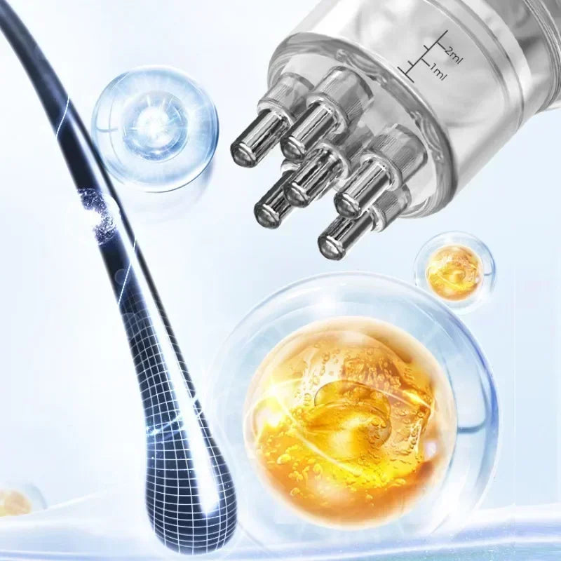 Mini Scalp Massager with Liquid Applicator