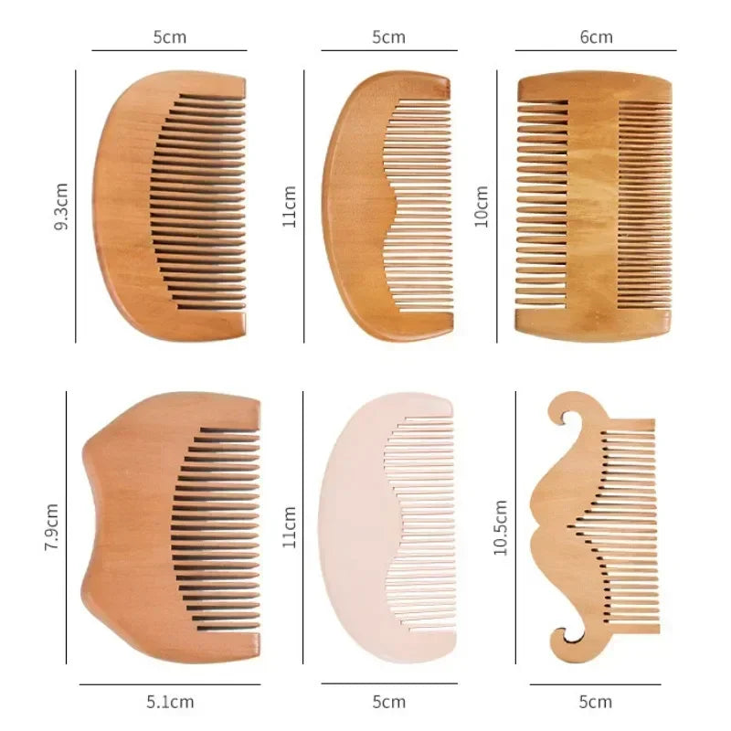 Wooden Beard Comb — Natural Grooming Essential